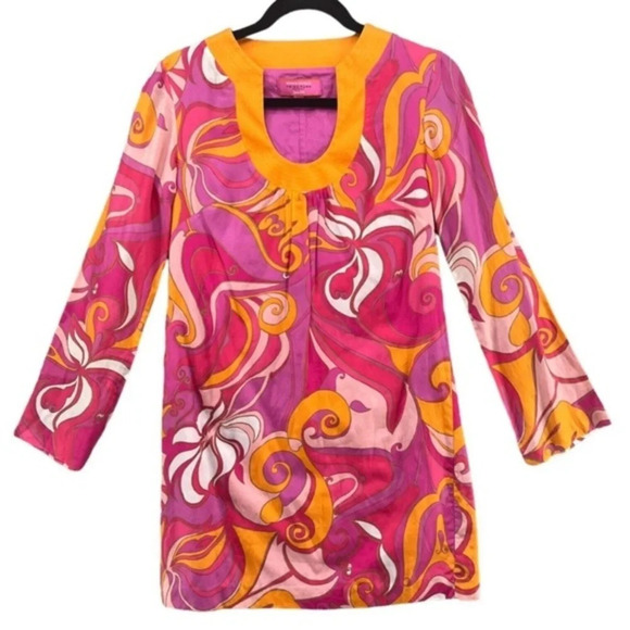 Excellent condition Trina Turk for Banana Republic tunic style dress size 00โ - Picture 2 of 4